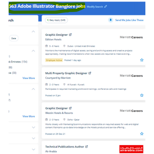 Adobe Illustrator internship jobs in Fujairah