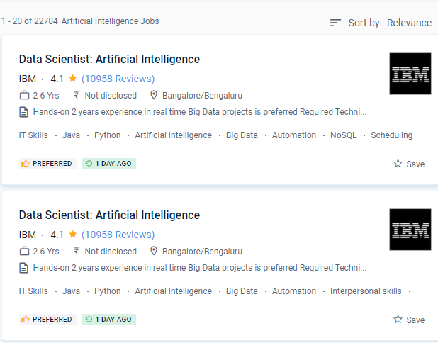 Artificial Intelligence internship jobs in Sharjah