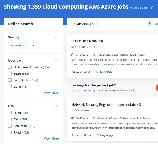 Cloud Computing internship jobs in Abu Dhabi