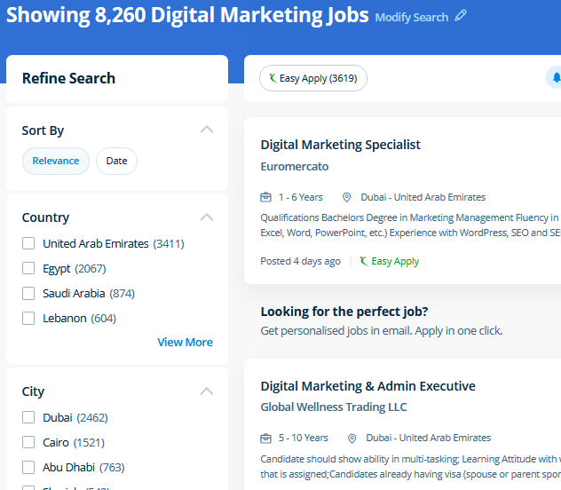 Digital Marketing / SEO (Full Course) internship jobs in Ras Al Khaimah