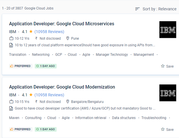 Google Cloud Platform internship jobs in Ajman
