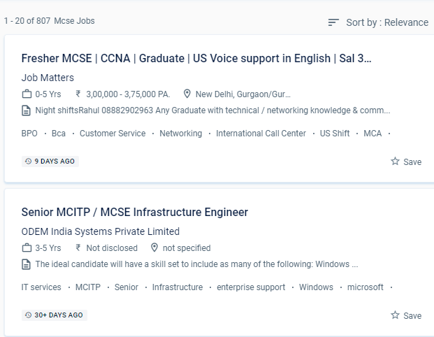 MCSE internship jobs in Al Ain
