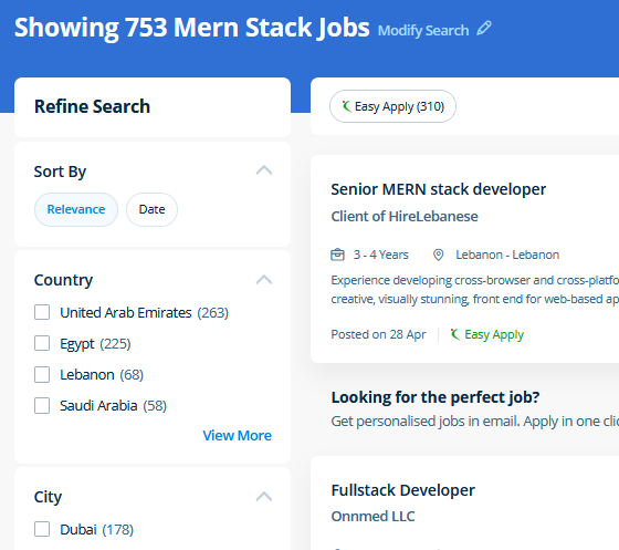 Mern Stack Development internship jobs in Abu Dhabi