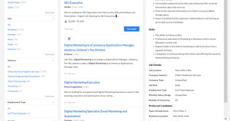 Off-Page SEO internship jobs in Fujairah