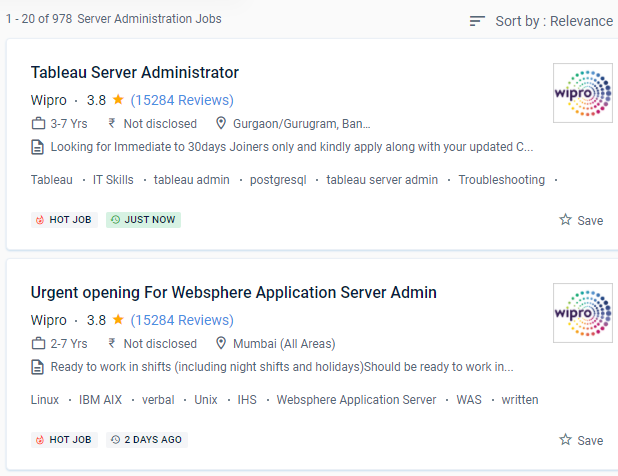 Server Administration internship jobs in Fujairah