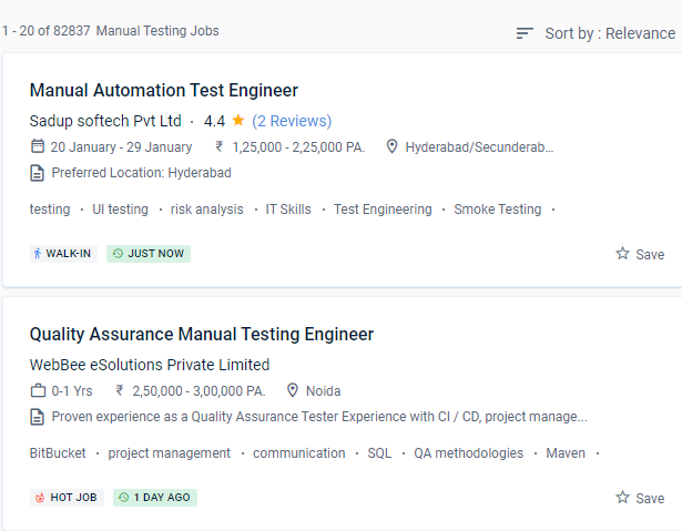 Software Testing (Manual) internship jobs in Ajman